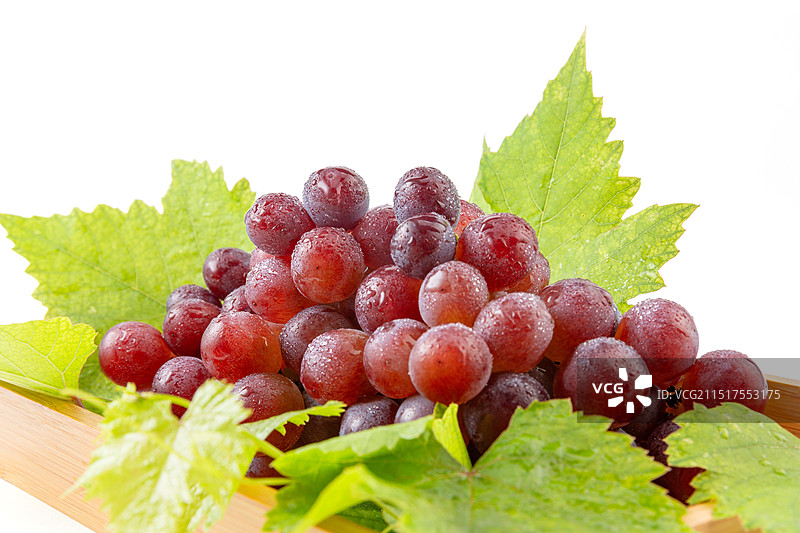 天津市汉沽区茶淀镇特产玫瑰香葡萄图片素材