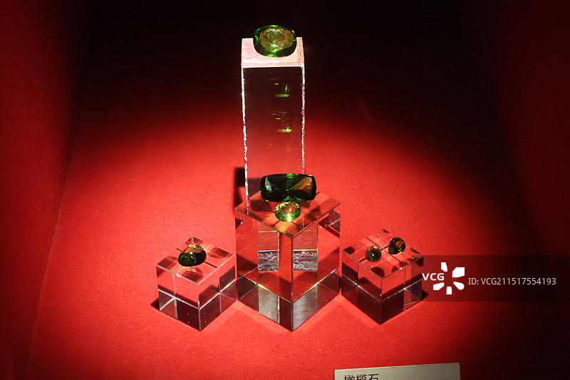 广州广东省博物馆橄榄石图片素材