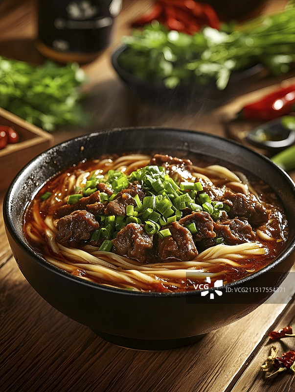 红烧牛肉面图片素材
