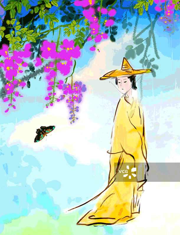 紫藤，花图片素材