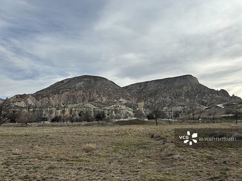 土耳其卡帕多奇亚喀斯特奇特地貌自然博物馆图片素材