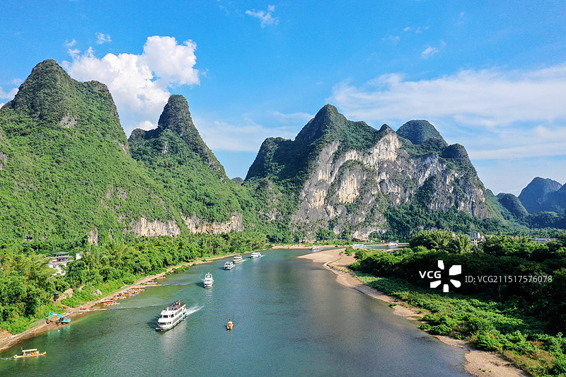 绿水青山图片素材