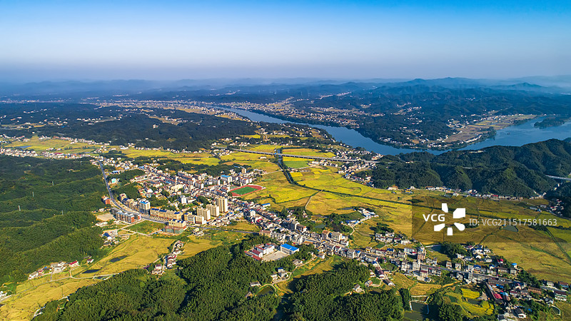 湖南省 益阳市 桃江县 大栗港镇图片素材