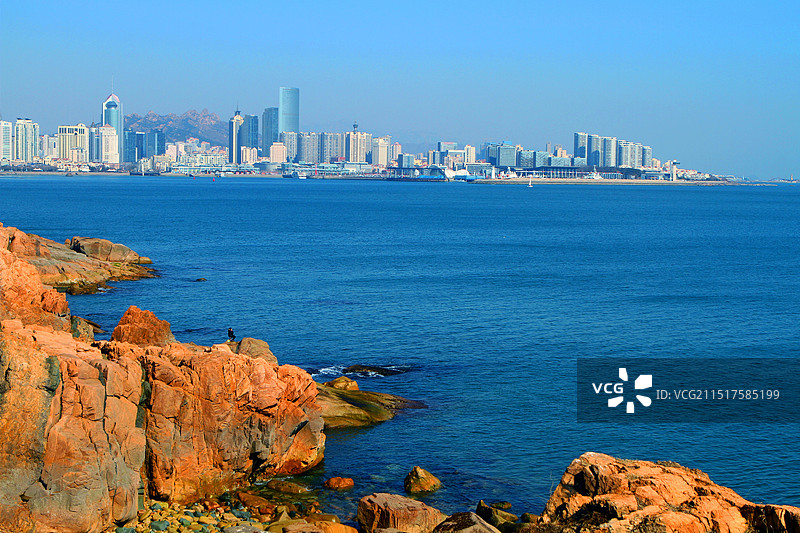 青岛海滨风光图片素材