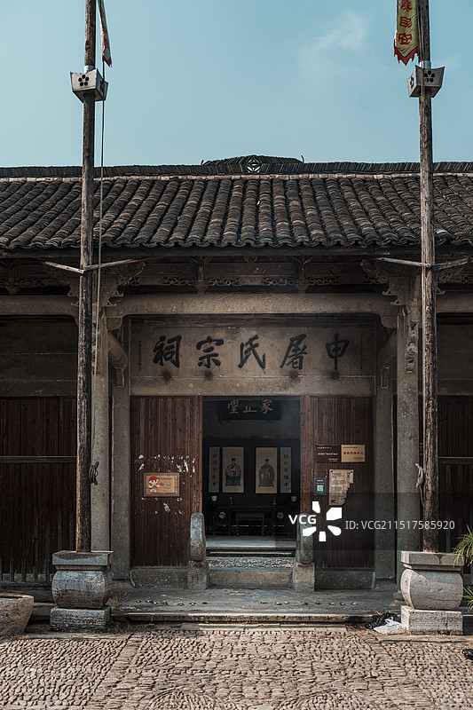 桐庐荻浦村图片素材