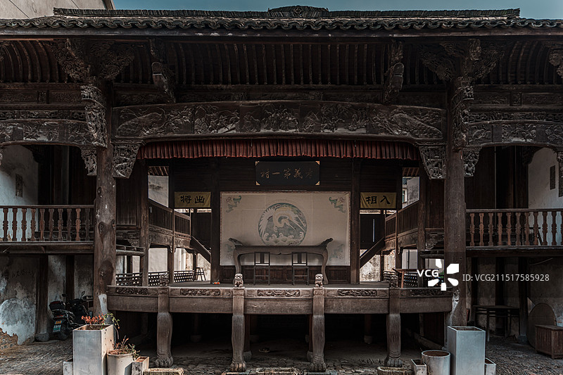 桐庐荻浦村图片素材