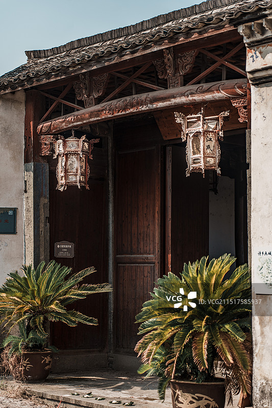 桐庐荻浦村图片素材