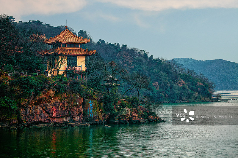 无锡太湖鼋头渚风光图片素材