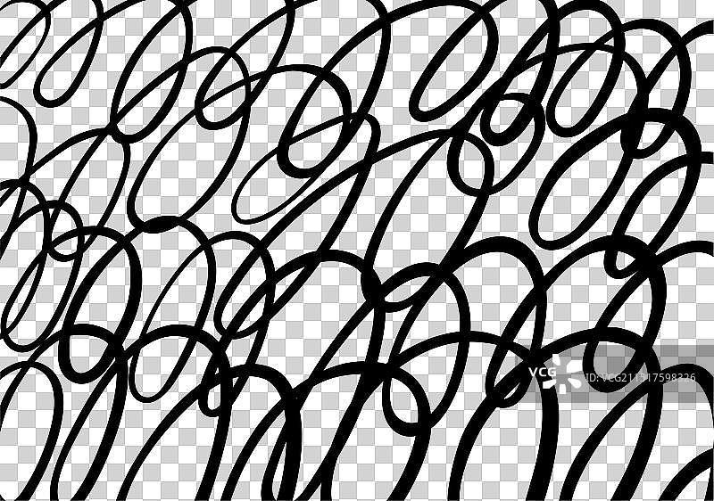 抽象纹理随机漩涡线条图片素材