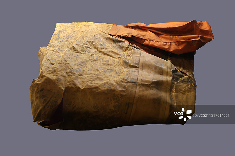 中国航空博物馆珍藏馆：援越抗美期间缴获美军飞行员的救生衣图片素材