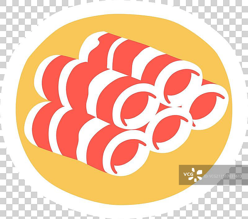 火锅节食材美食肥牛卷丸子酒复古虾螃蟹鱼民间矢量农民画图片素材