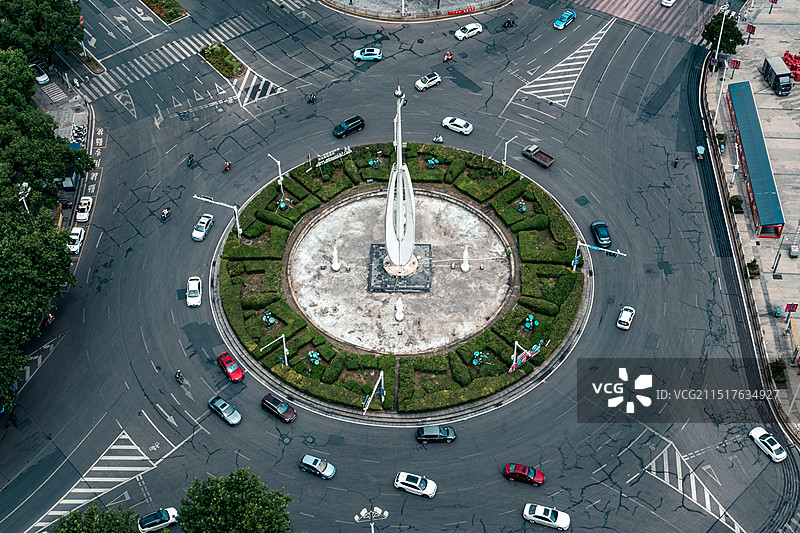 湖南湘潭市君子莲环岛图片素材