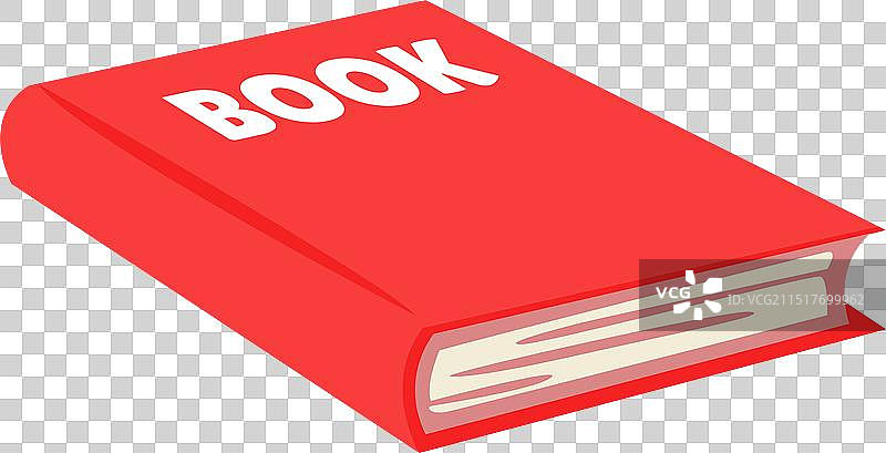 红色封面教育书籍图片素材