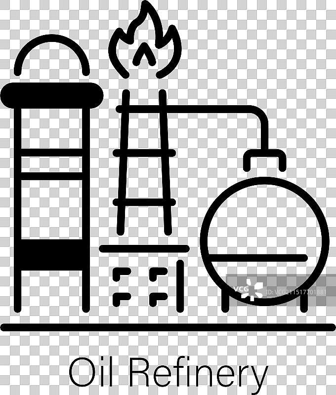 炼油厂图片素材