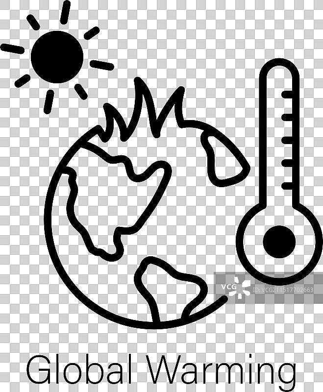 全球变暖图片素材