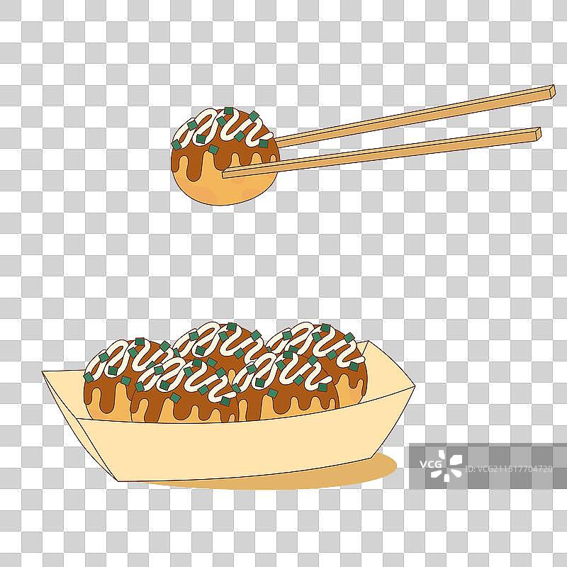 日式章鱼小丸子2图片素材