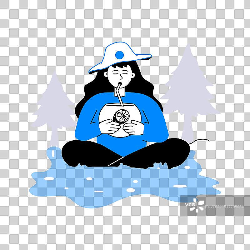 椰子饮品图片素材