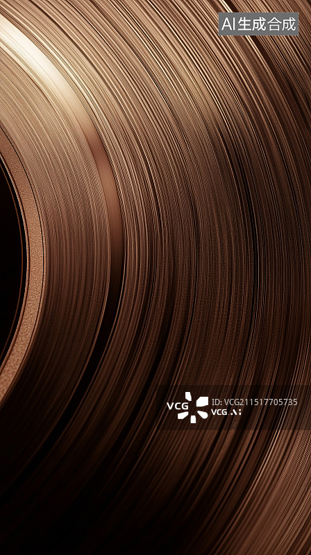 【AI数字艺术】黑胶唱片特写图片素材