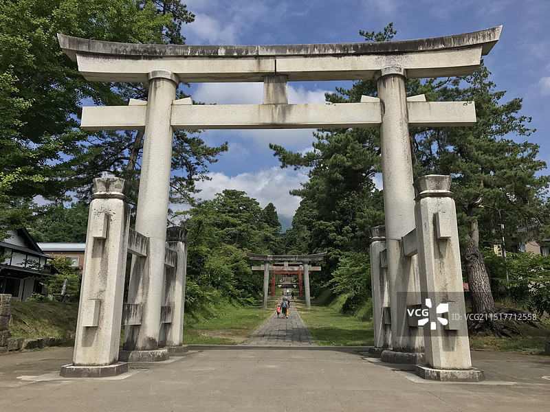 日本青森岩木山景色图片素材