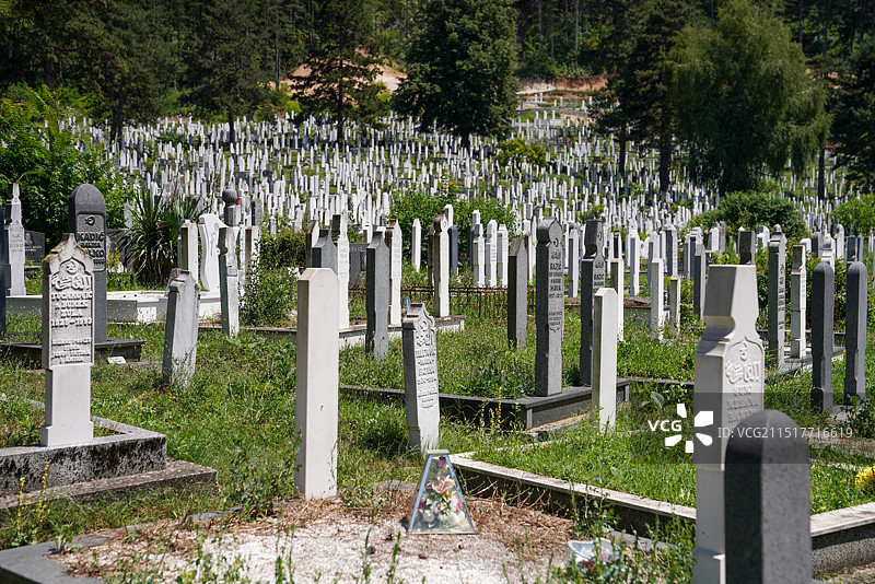 波斯尼亚和黑塞哥维那 科尼茨 墓地图片素材