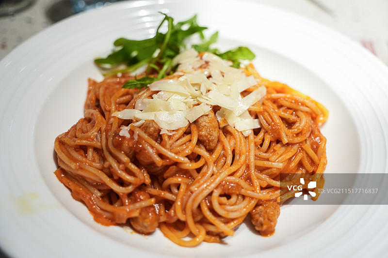 美味的意大利面图片素材