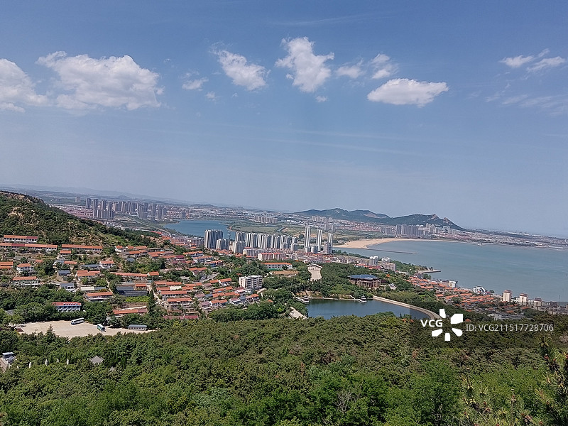 威海荣成赤山风景名胜区图片素材