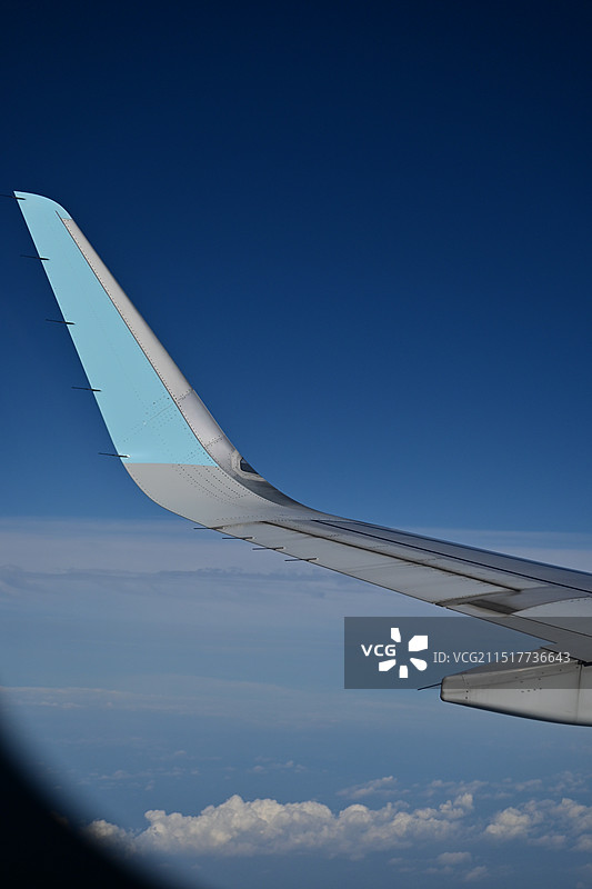 飞机上的景色图片素材