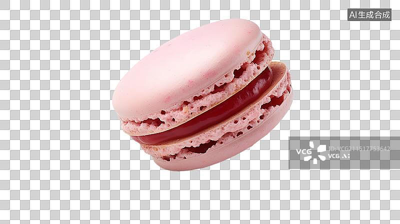 【AI数字艺术】彩色的甜点 马卡龙图片素材