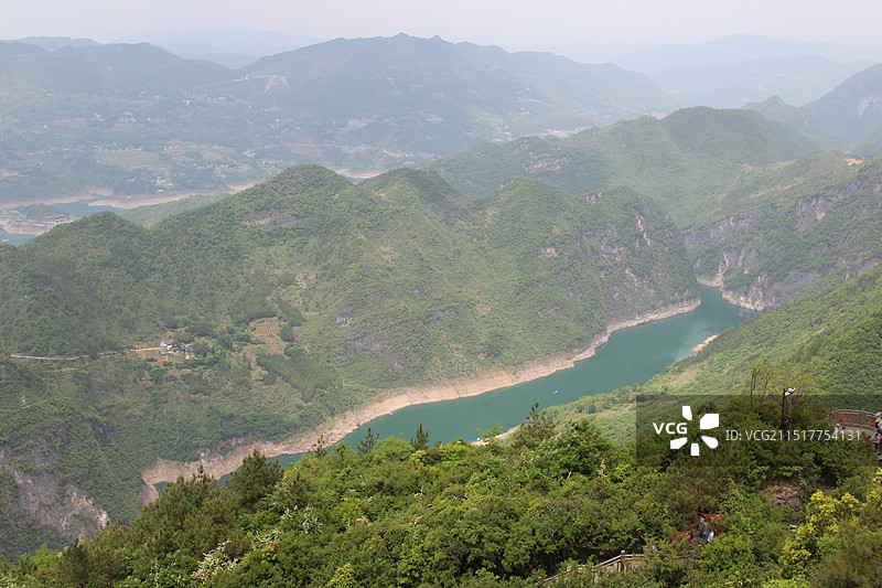 重庆市云阳县龙缸景区5A级景区国家地质公园图片素材