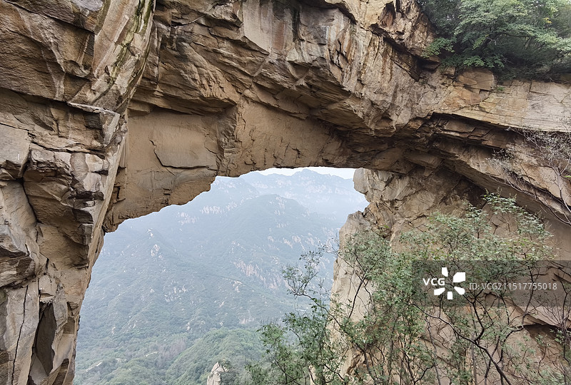 北京密云天门山景区图片素材
