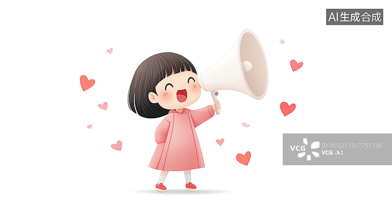 【AI数字艺术】3D卡通喇叭图标电商促销小元素图片素材