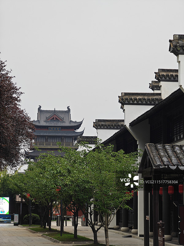 连云港灌南县二郎神文化遗迹公园图片素材