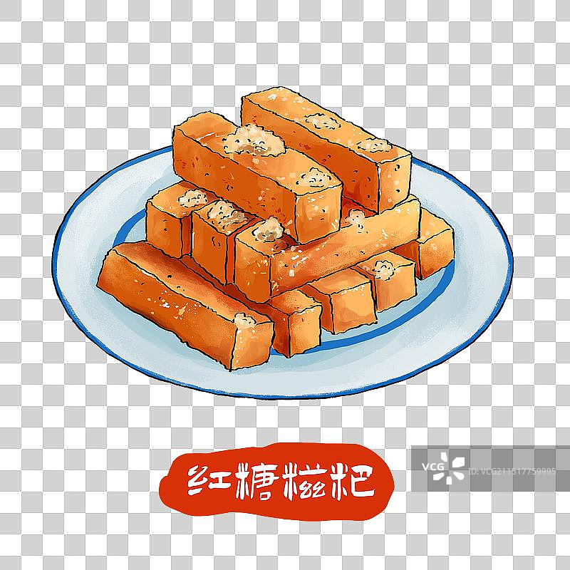 四川红糖糍粑图片素材