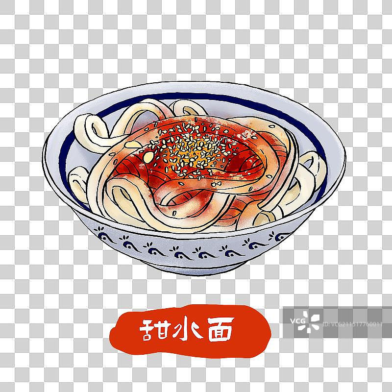 四川甜水面图片素材