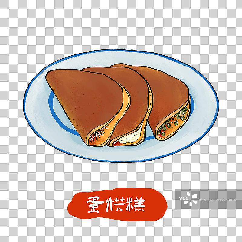 四川蛋烘糕图片素材