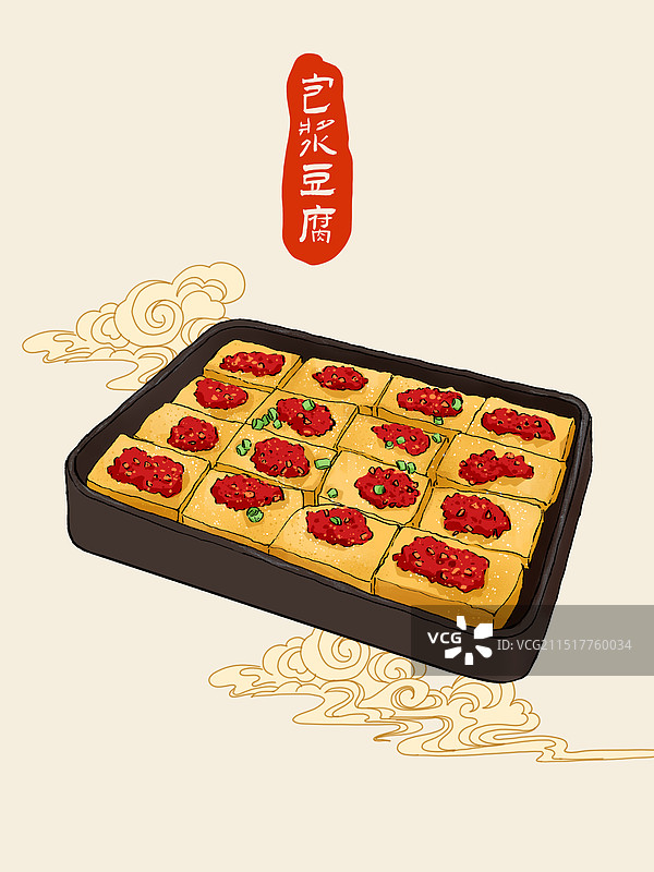 四川包浆豆腐图片素材