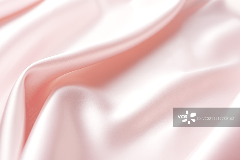 粉色缎面织物垂坠感图片素材