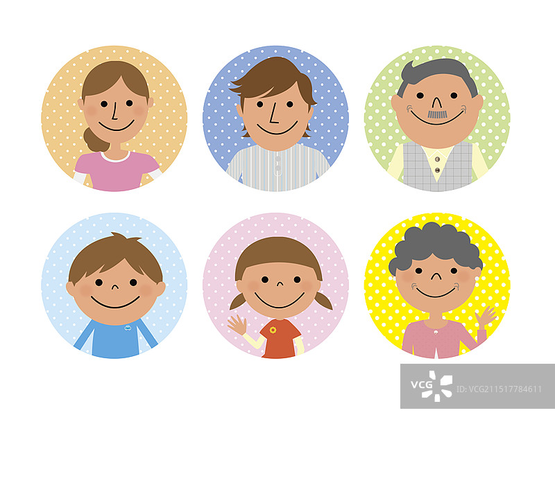 三代同堂家庭图片素材