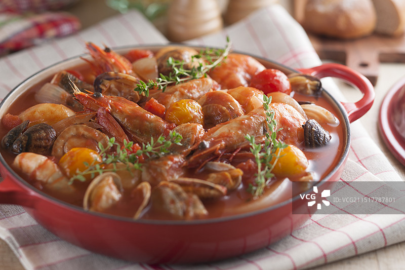 马赛鱼汤图片素材