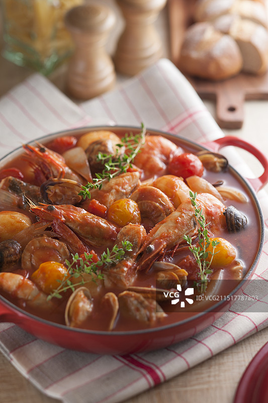 马赛鱼汤图片素材