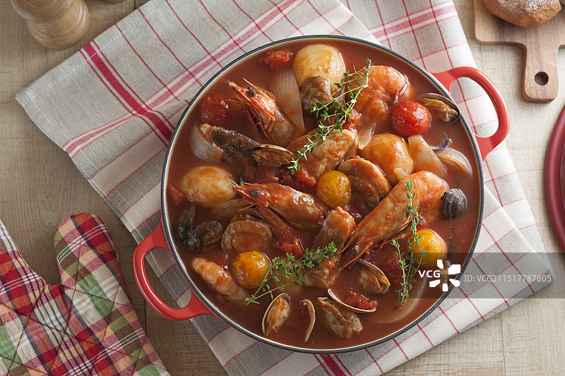 马赛鱼汤图片素材