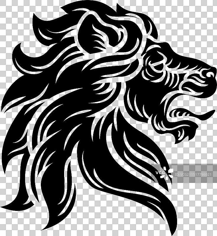 狮子头设计图片素材