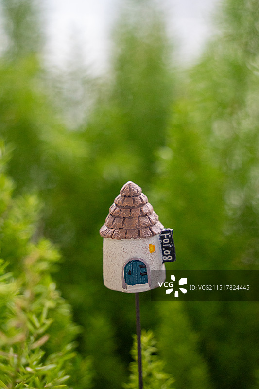 花园装饰物——小屋图片素材