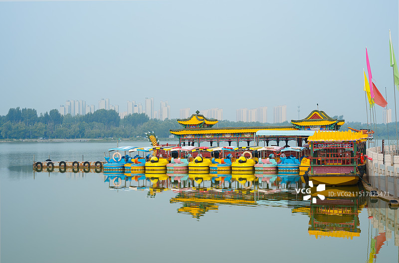 滨州蒲湖风景区图片素材