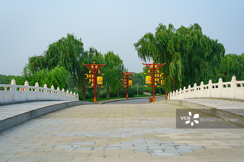 滨州蒲湖风景区图片素材