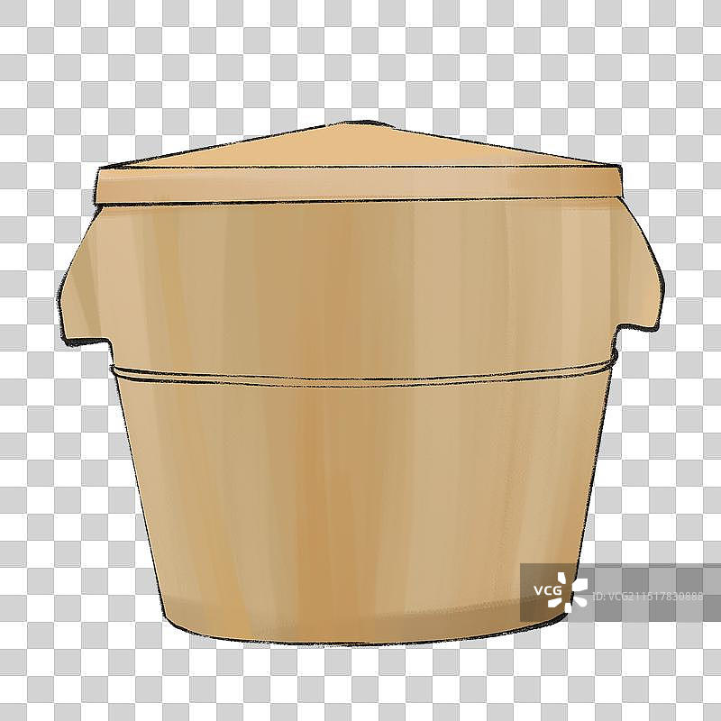 杉木蒸饭木桶家用甑子蒸饭桶商用专用蒸桶蒸子竹制蒸笼蒸屉图片素材