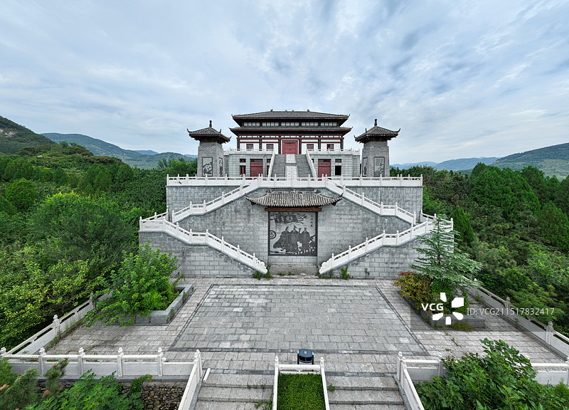 日照刘氏宗祠图片素材