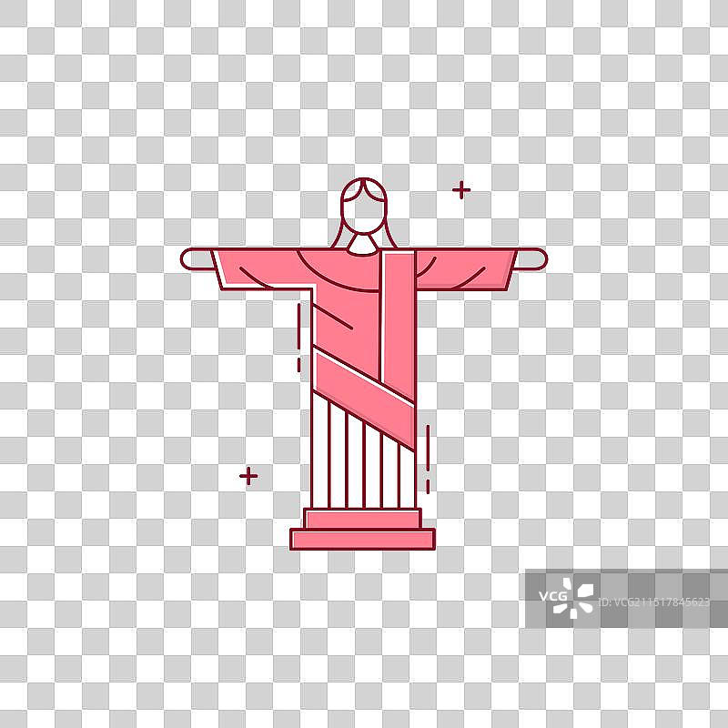 救世主基督图标设计图片素材