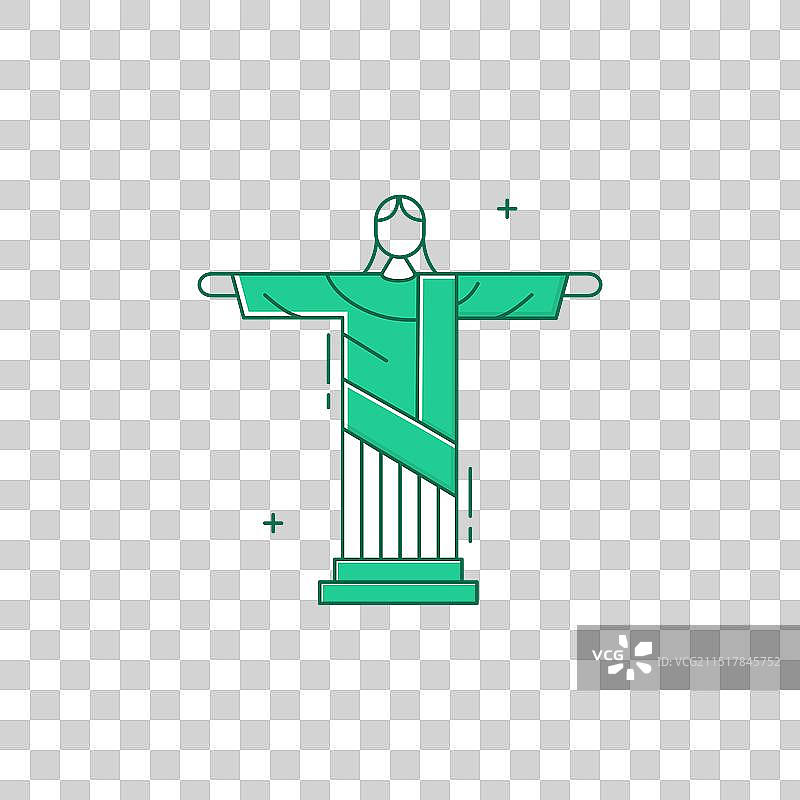 救世主基督图标设计图片素材