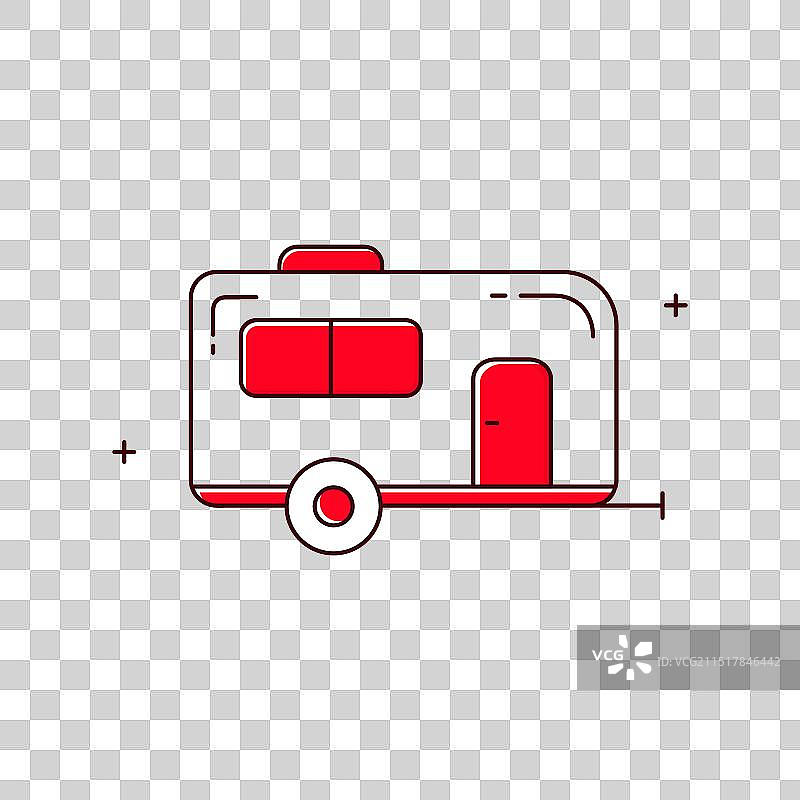 露营休闲房车图片素材